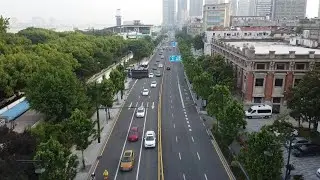 Drone video: Wuhan streets from above | AFP
