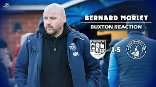 RFC | Buxton Post-Match Reaction - Bernard Morley