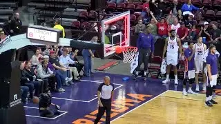 Michael Qualls hits from beyond halfcourt!