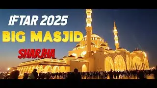 magical iftar experience at sharjha grand masjid 2025 #ramadan #sharjah #grandmasjid #dubai