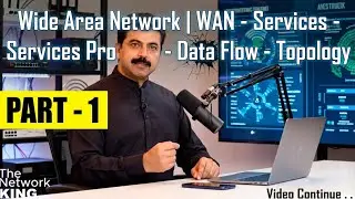 Wide Area Network | WAN -Services - Services Provider - Data Flow - Topology