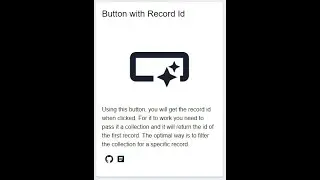 Adalo Button with Record Id as action argument