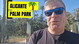 Parc El Palmeral w Alicante 🌴☀️ | Palmy, słońce i zimowy spacer | 30.12.2025 