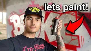 Come For A Paint With Me! | Graffiti  VLOG |