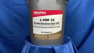 Sinopec High Pressure Ashless Anti-Wear L-HM 32 Hydraulic Oil - 5 Gallon