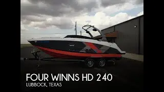 [UNAVAILABLE] Used 2018 Four Winns HD 240 in Lubbock, Texas