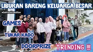 Vlog 106 : Liburan Akhir Tahun Isinya Happy Semua #sakhisakha #fyp #liburan #family #bandung 