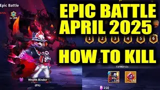 EPIC BATTLE😍APRIL 2025😍HOW TO KILL😍CASTLE CLASH