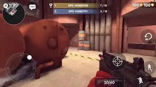1v1 in gun game (critical ops)