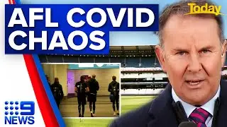 AFL game forced into major changes amid lockdown | Coronavirus | 9 News Australia