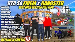 SHARE‼️GTA SA FIVEM STYLE FULL MOD MOBIL + MOD MOTOR & FULL SKIN TERBARU‼️GTA SA FIVEM x GANGSTER
