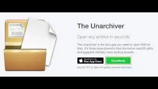 Бесплатное приложение ZIP и WinRAR для Mac &mdash; установите приложение Unarchiver на MacOS для распаковки/извлечения архивов ZIP и RAR.