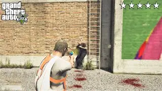 GTA 5 - Trevor's Insane Five Star RAMPAGE!! (GTA V Funny Moments)