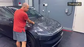 Tesla Model Y Juniper (2026+) DIY Pre-Cut Wrap - Edge to Edge version by TWRAPS