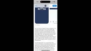 Vet Tix app - how to install on iPhone