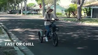 Mooncool Electric Trike: Practical Design, Real Comfort ❤️