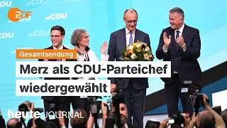 heute journal vom 20.02.2026 Merz als Parteichef wiedergew&auml;hlt, US-Gericht kippt Trump-Z&ouml;lle