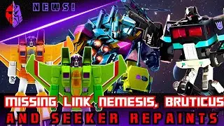 New MISSING LINK Nemesis Prime! Bruticus Artwork! ACID STORM! SUN STORM!