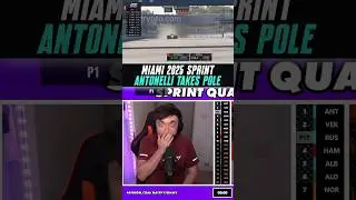 Antonelli on SPRINT POLE 👶 - 2025 Miami Grand Prix