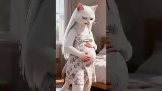 AI animation cat video #ai #cat#pets#3D animation video#wildlife#funny#animal life