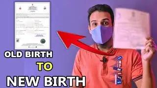 how to renew old birth certificate to new birth