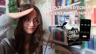 Je transforme mon temps d'écran en temps de lecture pendant 24H