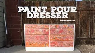 Paint Pour Dresser