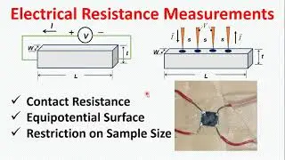 Resistance measurements processes || Two probe method || Four Probe Method || Van der Pauw Method