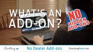 No Dealer Add-Ons At Chastang Ford