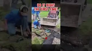 Top 4 TIPS 🤓 for Building the PERFECT French Drain