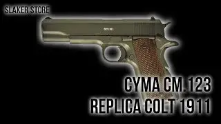 [CYMA][CM.123] ЭЛЕКТРО ПИСТОЛЕТ КОЛЬТ 1911 / AEP REPLICA COLT 1911