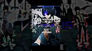Shadow VS Sasuke #naruto #goku #saitama