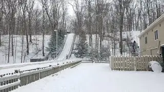 Strongsville Toboggan Chutes | Best Winter Fun in Ohio for Families and Solo Travelers!