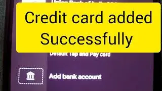 How to add credit card to upi