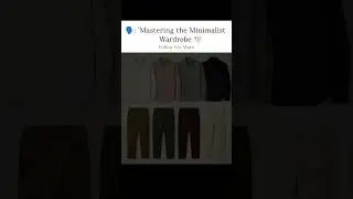 🗣Men's Minimalist Outfit Ideas | Fashion Ideas 2025💯 #ytshorts #fashion #newyear2026