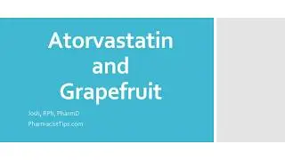 atorvastatin and grapefruit