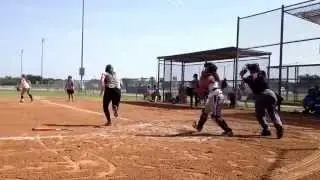 Kaylea Carpenter is a '99 catcher.