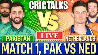 🔴 Live: PAK vs NED Cricket Live Match Today, World Cup Scores, Commentary Pakistan v Netherlands