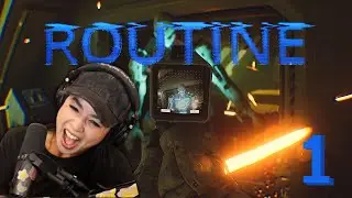 CAROLINE KWAN Plays the new SCI-FI HORROR game ROUTINE (Part 1) | carolinekwan Gaming VOD