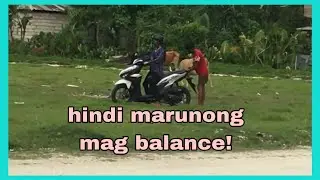 PRACTICE HOW TO DRIVE MOTORCYCLE | HINDI MARUNONG MAG BALANCE