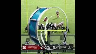 Dylan Raiola Touchdown Pass to Jahmal Banks vs Purdue 2024