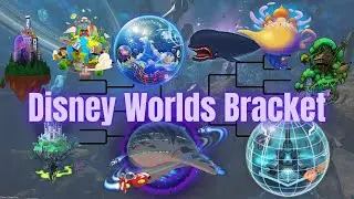 Kingdom Hearts Disney Worlds Bracket