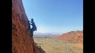 Climbing Island in the Sky in Snow Canyon, Utah!