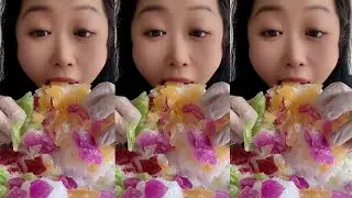 ASMR MUKBANG ICE EATING SOUNDS FROM THE FROZEN WATER
