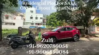 Residential Plot Property For SALE in OMBR Layout KasturiNagar Bengaluru