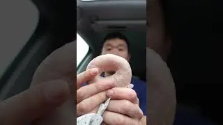 Trying Limited Edition Krispy Kreme Fruity Pebble Original Glazed Donut Flavor