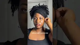 Easy Loc Style #locstyles #locstyle #loccommunity