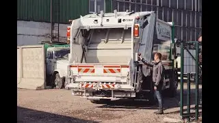 Как устроен мусоровоз с задней загрузкой Coseco на базе шасси DAF LF 280