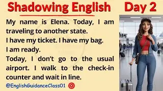 Improve Your English FAST with SHADOWING Listening Practice