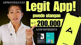 Pwede Up To 200000 Sa Legit App Na To | Atome Card or Cash, Approve Kaya?